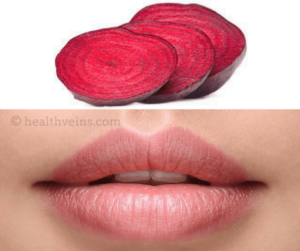how to make your lips red naturally without lipstick