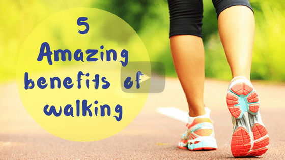 Amazing health benefits of walking
