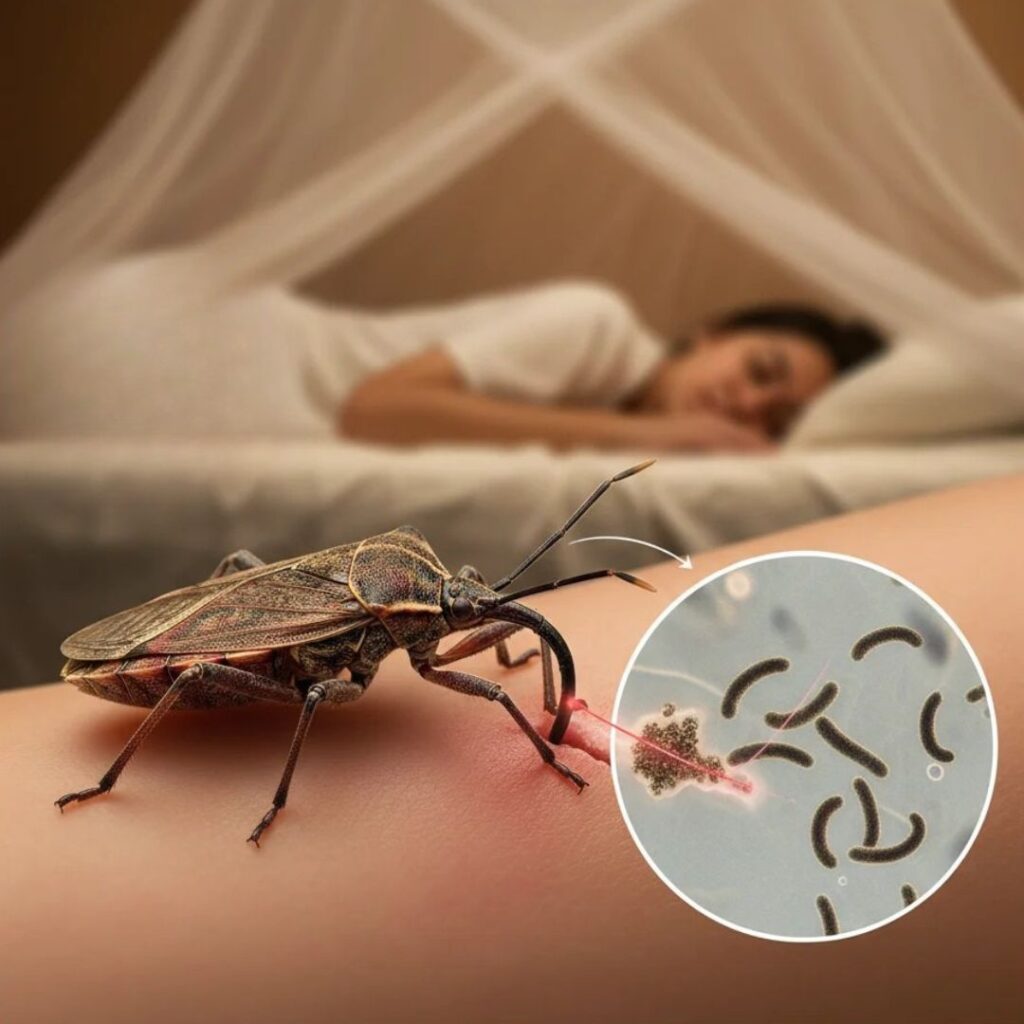 How is Kissing Bug Disease Transmitted